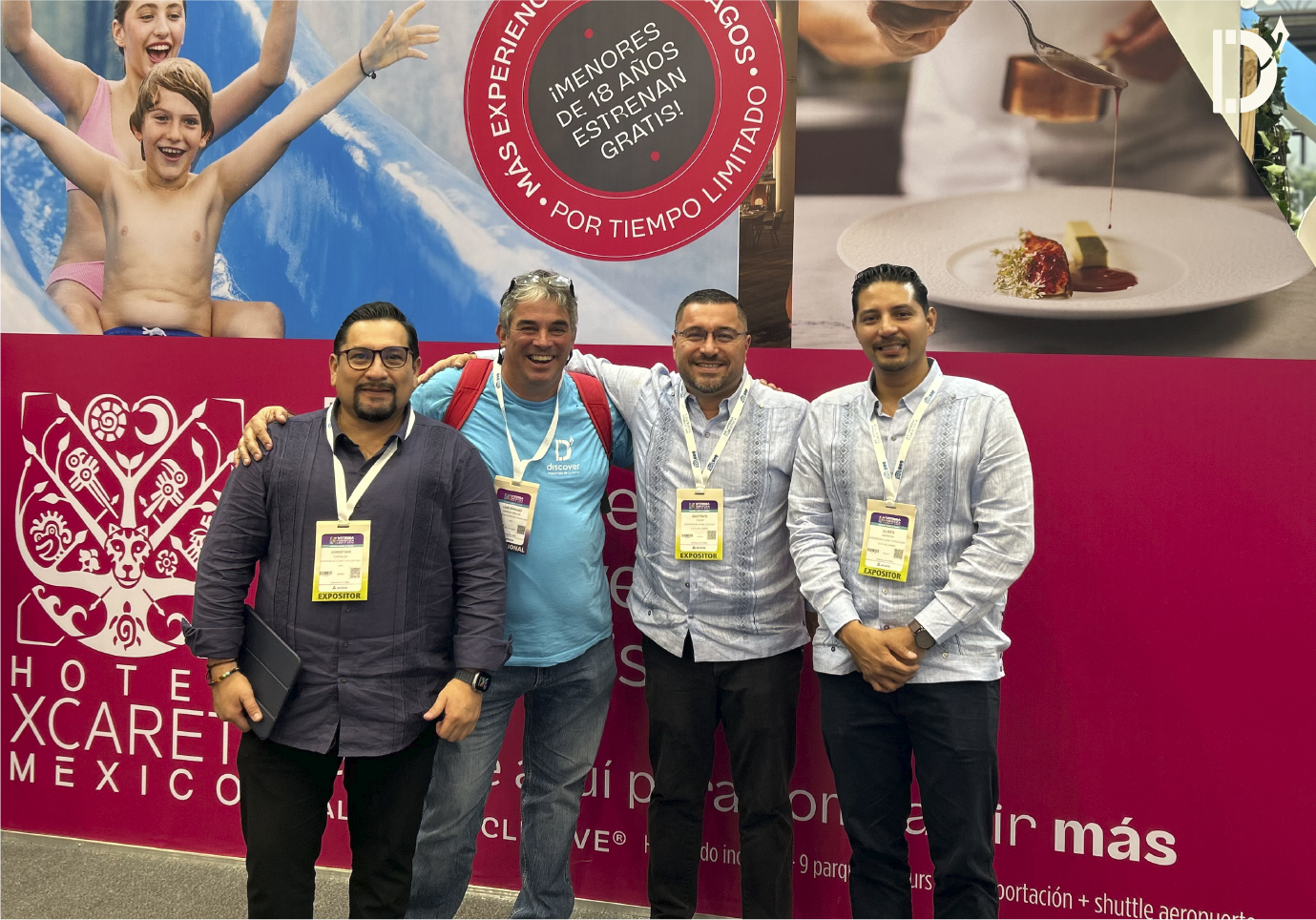 Grupo Xcaret - Christian Canales, Gustavo Collin, Ulises Barriga Grupo Xcaret - Christian Canales, Gustavo Collin, Ulises Barriga